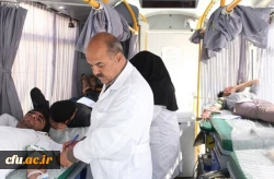 اهداء خون کارکنان و دانشجو معلمان دانشگاه فرهنگیان سیستان و بلوچستان 
 4
