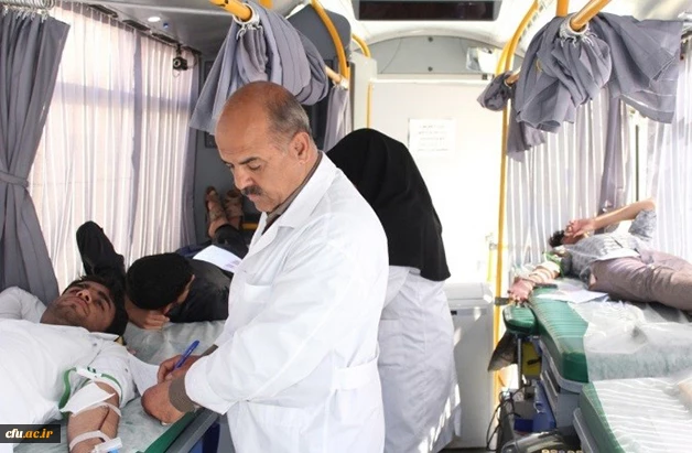 اهداء خون کارکنان و دانشجو معلمان دانشگاه فرهنگیان سیستان و بلوچستان 
 4
