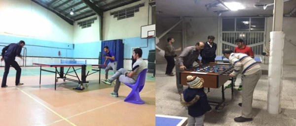 گزارش مسابقات ورزشی به مناسبت هفته تربیت بدنی در پردیس های استان زنجان