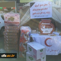 دانشجویان  در اقدامی خود جوش لحظه هایی زیبا از نوع دوستی را رقم زدند: 

دانشجویان پردیس الزهرا(س) زنجان سه روز از غذای خود را به زلزله زدگان کرمانشاه اختصاص دادند
 3