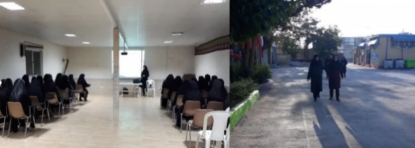 برگزاری مسابقات ورزشی به مناسبت هفته تربیت بدنی در پردیس های استان خراسان شمالی