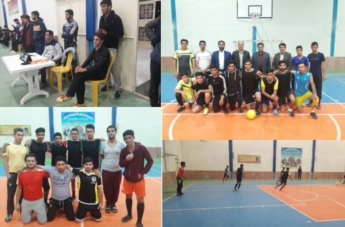 برگزاری مسابقات ورزشی به مناسبت هفته تربیت بدنی در پردیس های استان خراسان شمالی