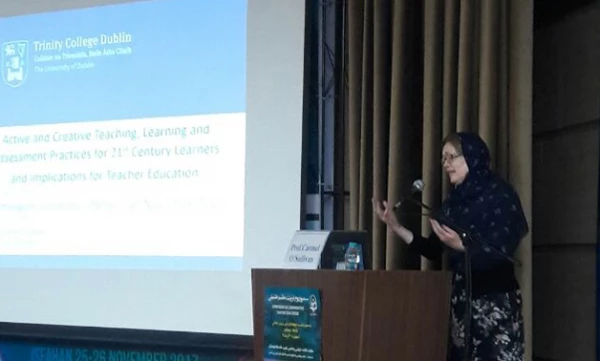 پروفسور کارمل اُ. سالیوان در سمپوزیوم تربیت معلم تاکید کرد:

 لزوم  تغییر و نظریه های کاملاً جدید در حوزه تربیت معلم 2