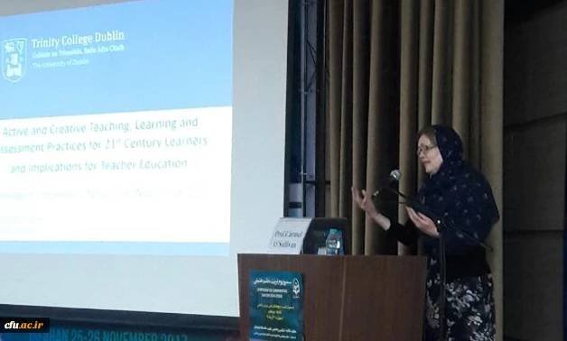 پروفسور کارمل اُ. سالیوان در سمپوزیوم تربیت معلم تاکید کرد:

 لزوم  تغییر و نظریه های کاملاً جدید در حوزه تربیت معلم 2