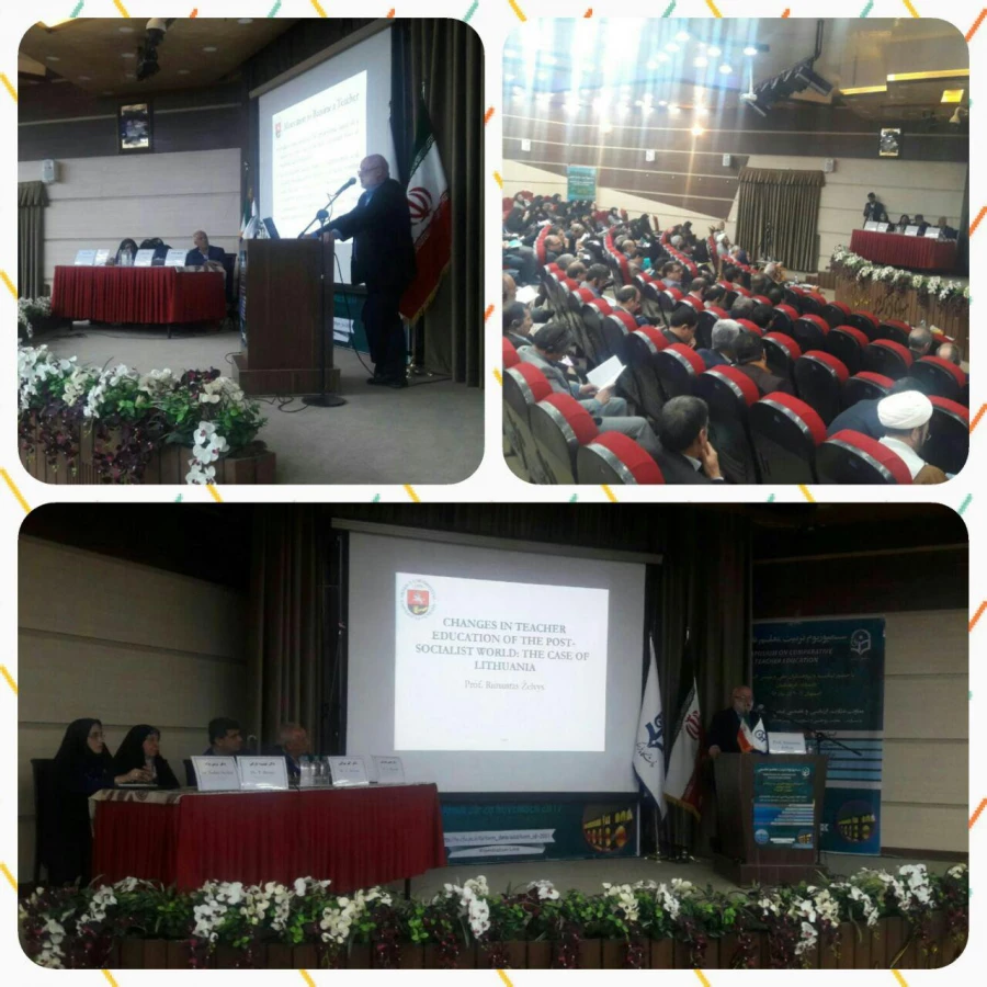 در سمپوزیوم تربیت معلم تطبیقی ریمانتاس زلویس استاد دانشگاه ویلنوس لیتوانی عنوان کرد:

عدم جذابیت و انتخاب معلمی و تدریس برای جوانان  یکی از مهمترین چالشهای سیاست گذاران و متولیان تربیت معلم 2