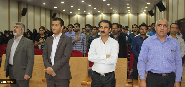 ماجدی مدیر کل حراست دانشگاه در جلسه توجیحی آموزشی دانشجویان ورودی 96 : 

معلمان موفق دوره های گذشته ، الگوی ممتازی برای دانشجو معلمان برای شناخت رسالت معلمی 
 4