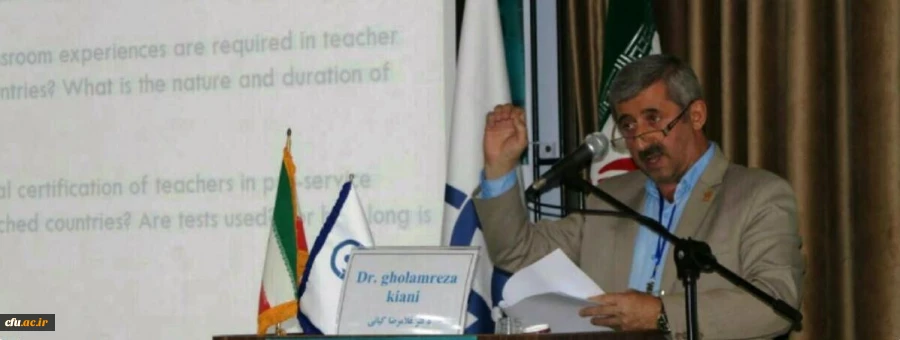 دکتر کیانی در نخستین سمپوزیوم تربیت معلم تطبیقی:

کیفیت در آموزش، کلیدی ترین نکته امر تربیت معلم است 3