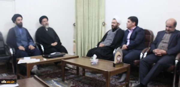 دیدار معاون فرهنگی اجتماعی دانشگاه فرهنگیان کشور با نماینده ولی فقیه کهگیلویه و بویر احمد 2