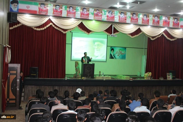 برگزاری مراسم چهارمین یادواره شهدای پردیس شهیدمطهری زاهدان 2