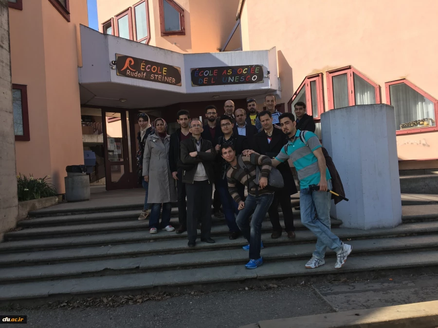 اساتید و دانشجومعلمان دانشگاه فرهنگیان در مقر سازمان ملل