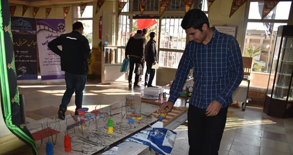 برگزاری نمایشگاه دست سازه های آموزش ریاضی در پردیس شهید مفتح شهرری 5