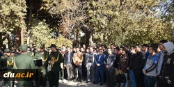 برگزاری نخستین سالگرد تشییع و تدفین شهید گمنام در پردیس شهید مفتح شهرری 5
