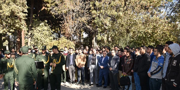 برگزاری نخستین سالگرد تشییع و تدفین شهید گمنام در پردیس شهید مفتح شهرری 5