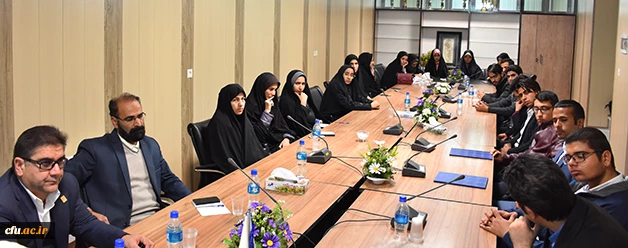 نشست معاون فرهنگی اجتماعی دانشگاه فرهنگیان با دبیران کانون ها انجمن ها و تشکل های دانشگاه فرهنگیان خراسان جنوبی
 
 2