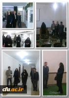 بازدید هیأت نظارت و ارزیابی آموزش عالی استان از پردیس    های دانشگاه فرهنگیان استان ایلام 2