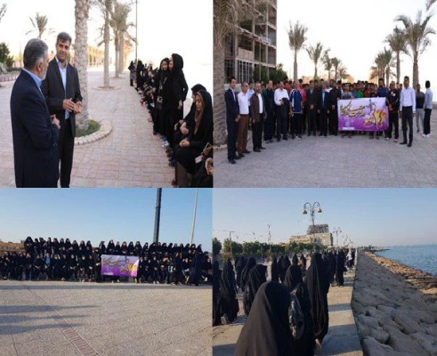 برگزاری مسابقات ورزشی به مناسبت هفته تربیت بدنی در پردیس های استان بوشهر