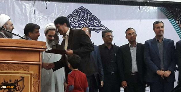 کسب عنوان مقاله برتر از سوی دکتر یاسین توکلی در جشنواره بین المللی امام رضا(ع) 3