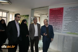 بازدید  مدیر کل امور دانشجویی دانشگاه مرکزی و هیئت همراهان از پردیس شهیدباهنر کرمان
