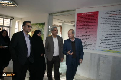 بازدید مدیر کل امور دانشجویی دانشگاه فرهنگیان و هیئت همراهان از پردیس شهیدباهنر کرمان