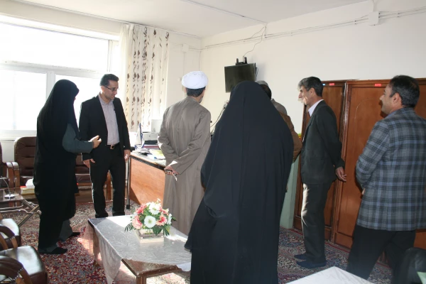 بازدید  مدیر کل امور دانشجویی دانشگاه مرکزی و هیئت همراهان از پردیس شهیدباهنر کرمان