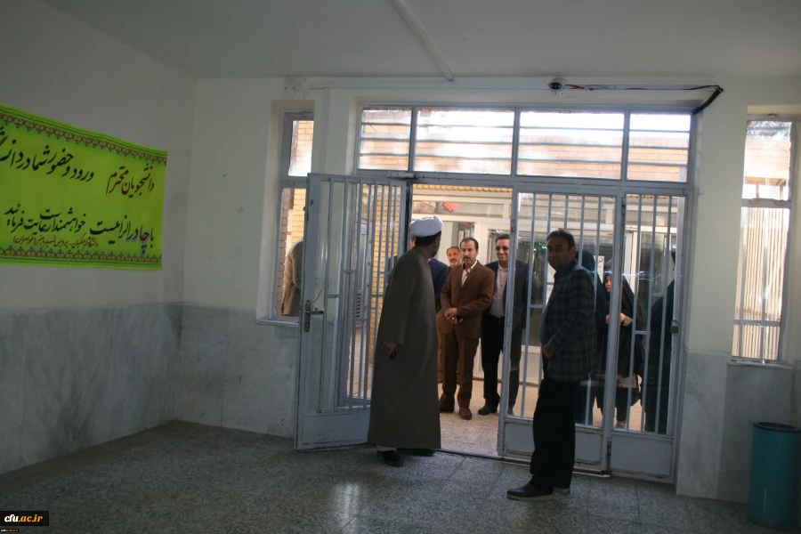 بازدید  مدیر کل امور دانشجویی دانشگاه مرکزی و هیئت همراهان از پردیس شهیدباهنر کرمان