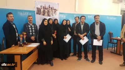 پیام تبریک مدیرکل تربیت بدنی به مناسبت:

کسب مقام سوم همکاران دانشگاه فرهنگیان در رشته تیمی شطرنج در نخستین دوره مسابقات منطقه یک دانشگاه های وزارت علوم، تحقیقات و فناوری