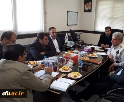 جلسه تصمیم گیری نهایی برای عقد قرارداد با شرکت «اتوماسیون تغذیه کالینان یزد»