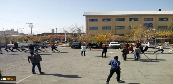 برگزاری مسابقات ورزشی به مناسبت هفته تربیت بدنی در پردیس های استان چهارمحال و بختیاری