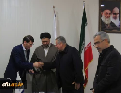 با حضور مسئول نظارت و ارزیابی ستاد اقامه نماز استان در دانشگاه فرهنگیان آذربایجان شرقی انجام شد:

تجلیل از رئیس و دبیر ستاد اقامه نماز دانشگاه فرهنگیان آذربایجان شرقی
 5