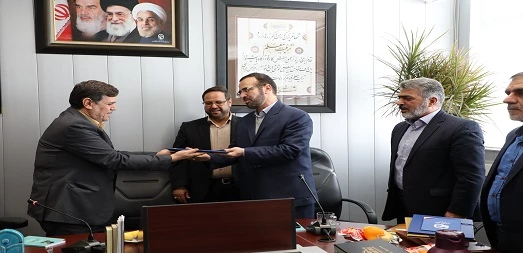 معارفه مدیر کل جدید دفتر مرکزی حراست 2