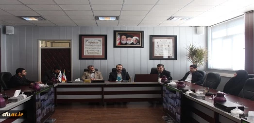 نشست صمیمی مشاور ریاست و مدیر کل دفتر مرکزی حراست با حراست های تابعه بصورت بر خط