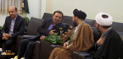دیدار مسئول نهاد نمایندگی مقام معظم رهبری در سازمان مرکزی دانشگاه فرهنگیان با استاندار لرستان