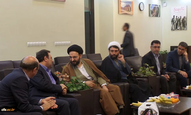 دیدار مسئول نهاد نمایندگی مقام معظم رهبری در سازمان مرکزی دانشگاه فرهنگیان با استاندار لرستان  3