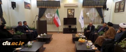 دیدار مسئول نهاد نمایندگی مقام معظم رهبری در سازمان مرکزی دانشگاه فرهنگیان با استاندار لرستان  4
