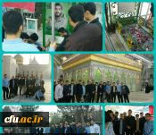 تجدید میثاق دانشجویان دانشگاه فرهنگیان پردیس شهید مفتح با آرمان های رهبر کبیر انقلاب 4