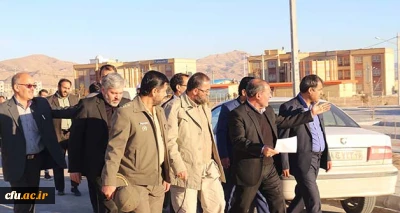 بازدید فرمانده کمیته جستجوی مفقودین ستاد کل نیروهای مسلح کشور از دانشگاه فرهنگیان خراسان شمالی