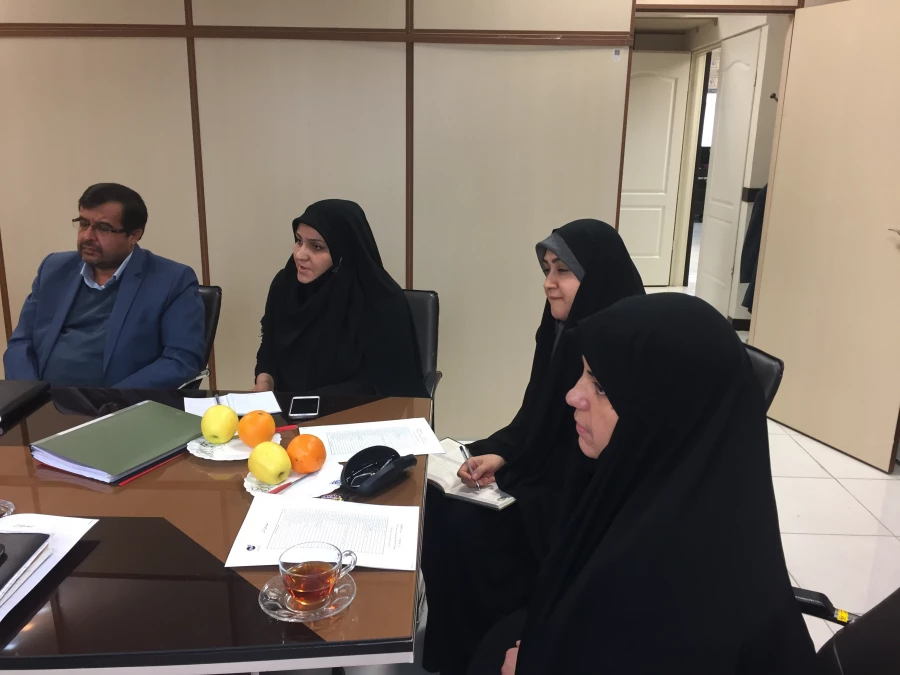 دومین جلسه ی هماهنگی با پژوهشکده سوانح طبیعی برگزار شد