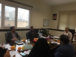 دومین جلسه ی هماهنگی با پژوهشکده سوانح طبیعی برگزار شد