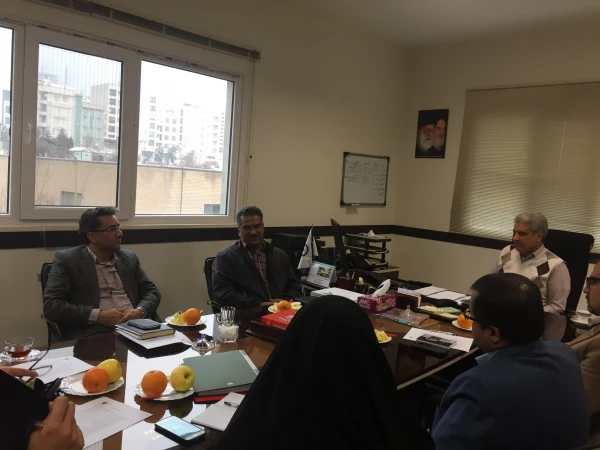دومین جلسه ی هماهنگی با پژوهشکده سوانح طبیعی برگزار شد