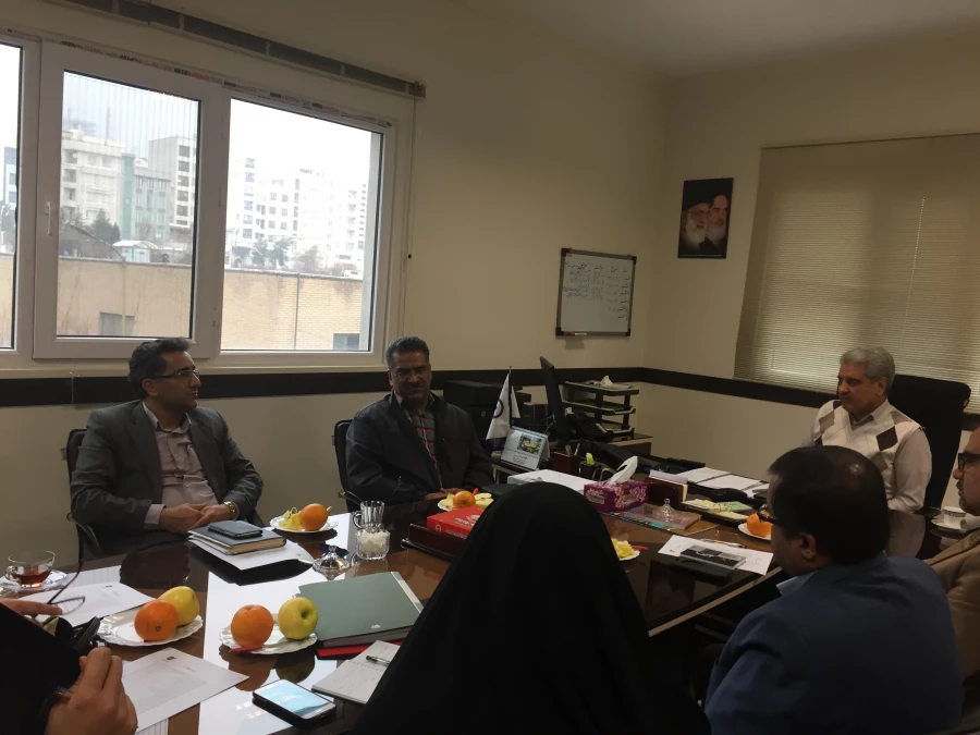 دومین جلسه ی هماهنگی با پژوهشکده سوانح طبیعی برگزار شد