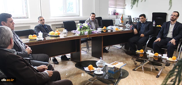 بازدید سرزده سرپرست دانشگاه فرهنگیان از معاونت های پژوهش و نظارت، ارزیابی و تضمین کیفیت 4