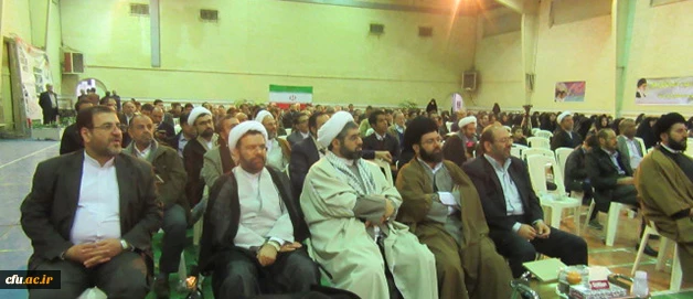 بزرگداشت حماسه یوم الله نهم دی و دهه بصیرت در پردیس حضرت معصومه (س) دانشگاه فرهنگیان قم 3