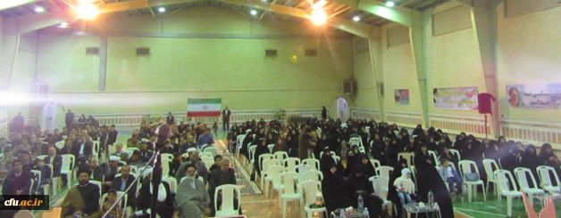 بزرگداشت حماسه یوم الله نهم دی و دهه بصیرت در پردیس حضرت معصومه (س) دانشگاه فرهنگیان قم 6