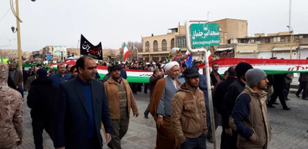 حضور پرشور دانشگاه فرهنگیان استان یزد در راهپیمایی وحدت 4