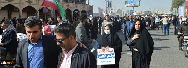 حماسه مردم انقلابی خوزستان در راهیپمایی شکوه وحدت 5