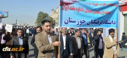 حماسه مردم انقلابی خوزستان در راهیپمایی شکوه وحدت 11