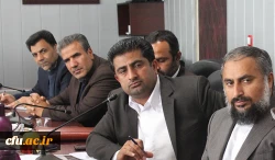 نماینده، فرماندار و مدیر آموزش و پرورش سراوان با سرپرست دانشگاه فرهنگیان دیدار کردند 9