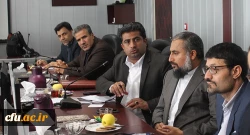 نماینده، فرماندار و مدیر آموزش و پرورش سراوان با سرپرست دانشگاه فرهنگیان دیدار کردند 10