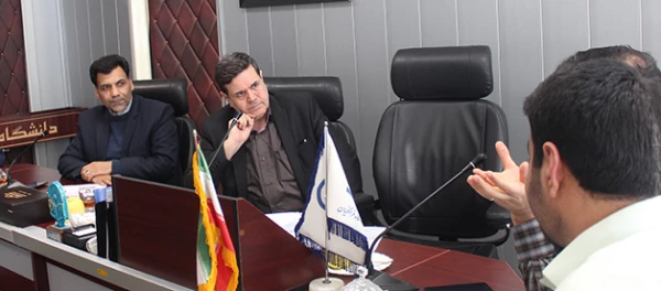 دیدار مسئول بسیج دانشجویی دانشگاه فرهنگیان با سرپرست دانشگاه 4