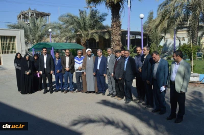 بازدید مدیر کل آموزش و پرورش استان خوزستان از دانشگاه فرهنگیان استان خوزستان